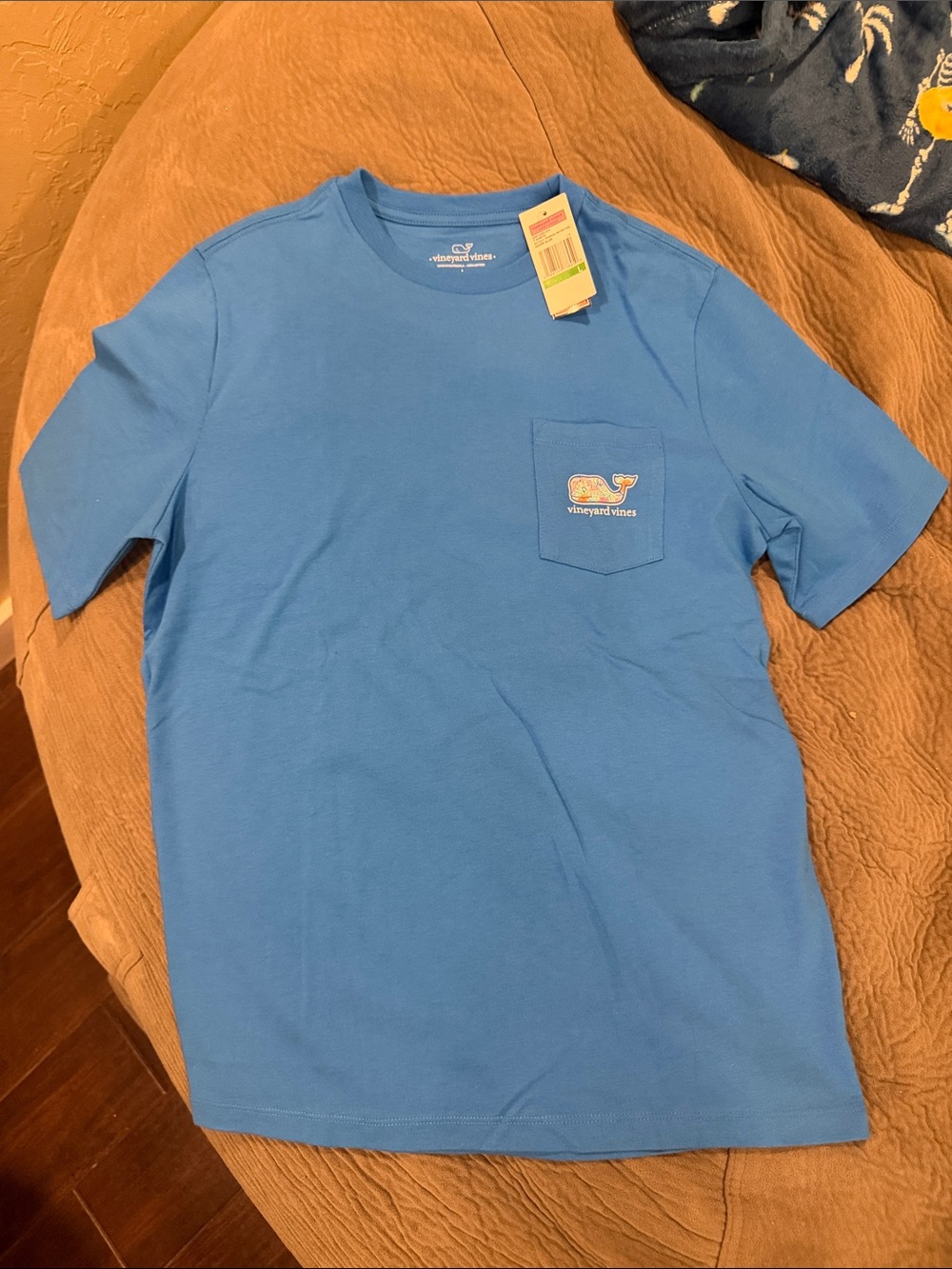 Vineyard Vines Kid’s Pocket Tee — Blue